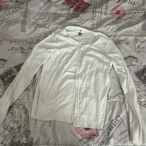 Old Navy Cream Knit Sweater